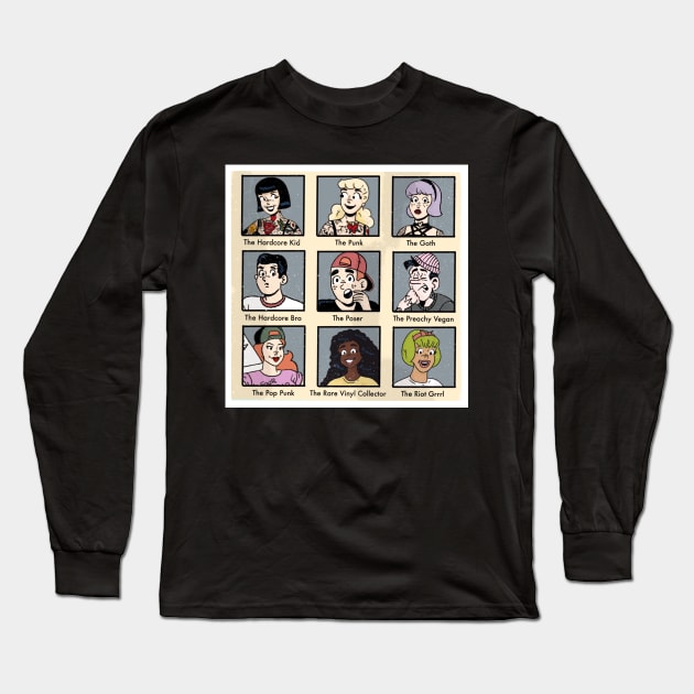 Yearbook Long Sleeve T-Shirt by HEcreative